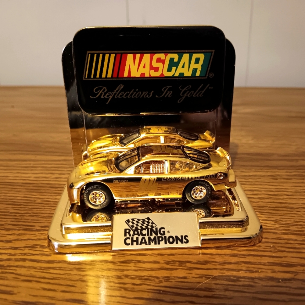 24K GOLD RACING CHAMPIONS CARS